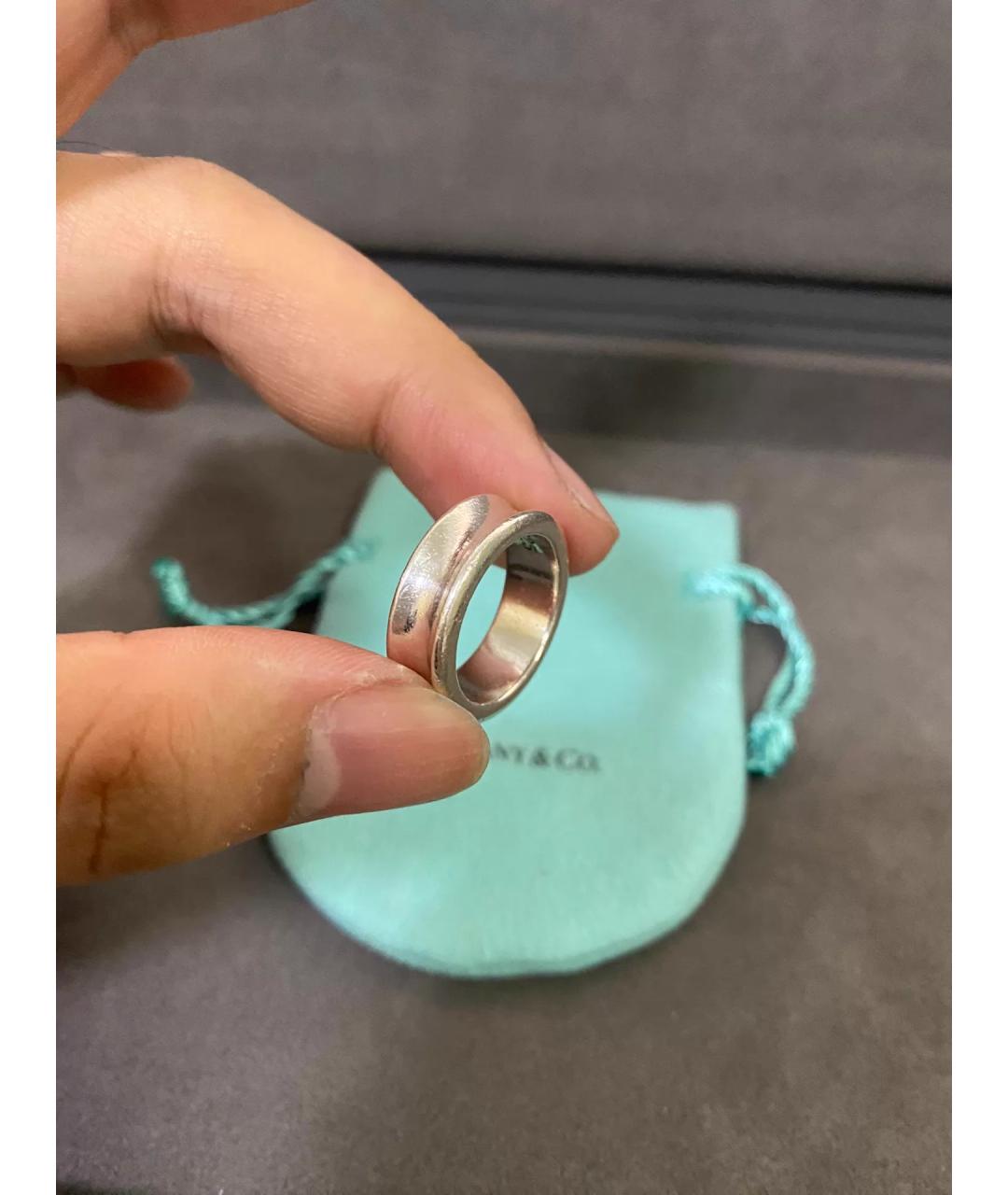 TIFFANY&CO Серебряное серебряное кольцо, фото 6