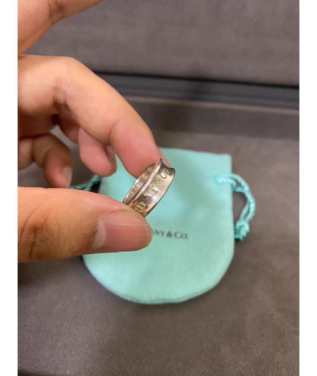 TIFFANY&CO Серебряное серебряное кольцо, фото 3