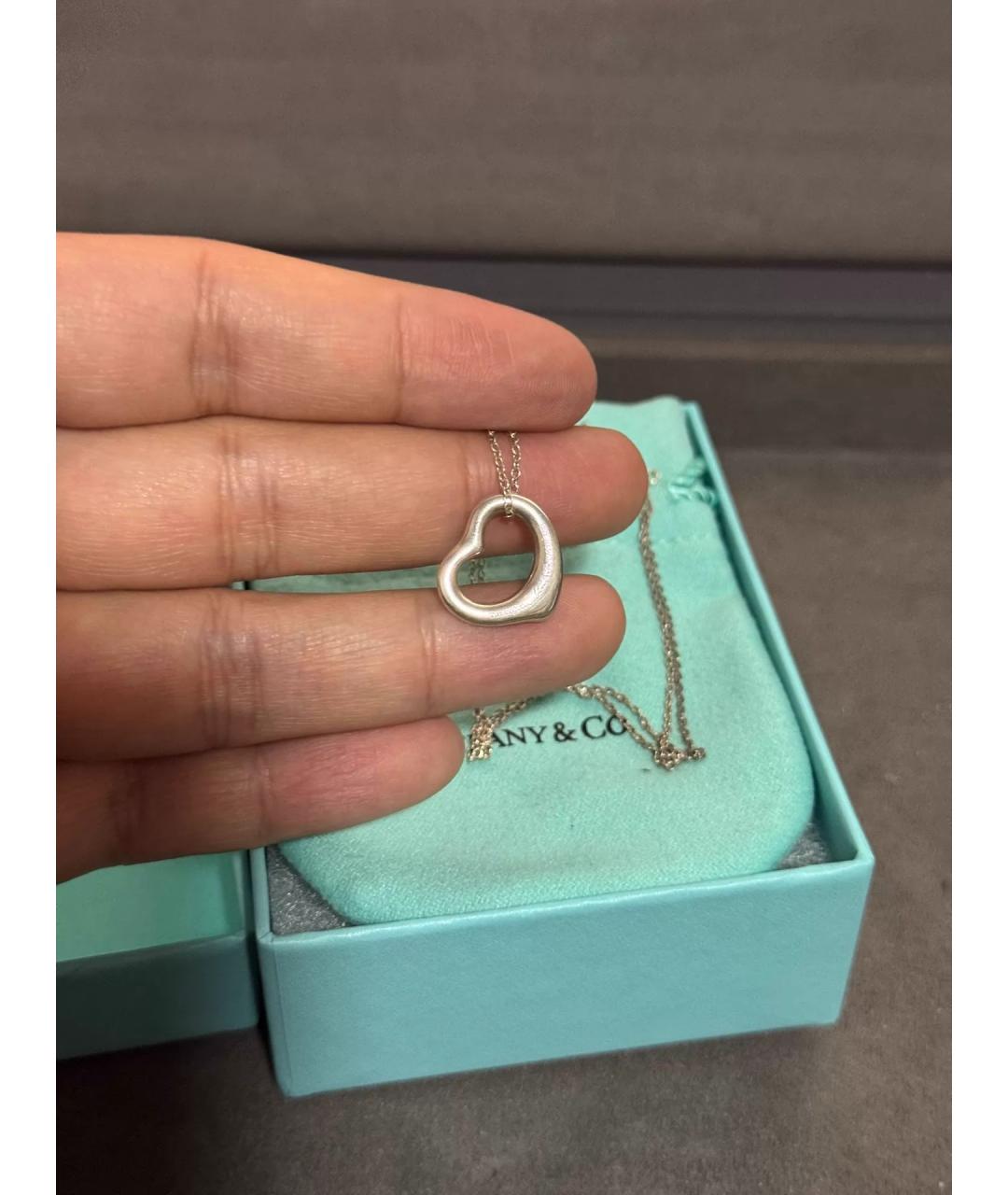 TIFFANY&CO Серебряный серебряный кулон, фото 3