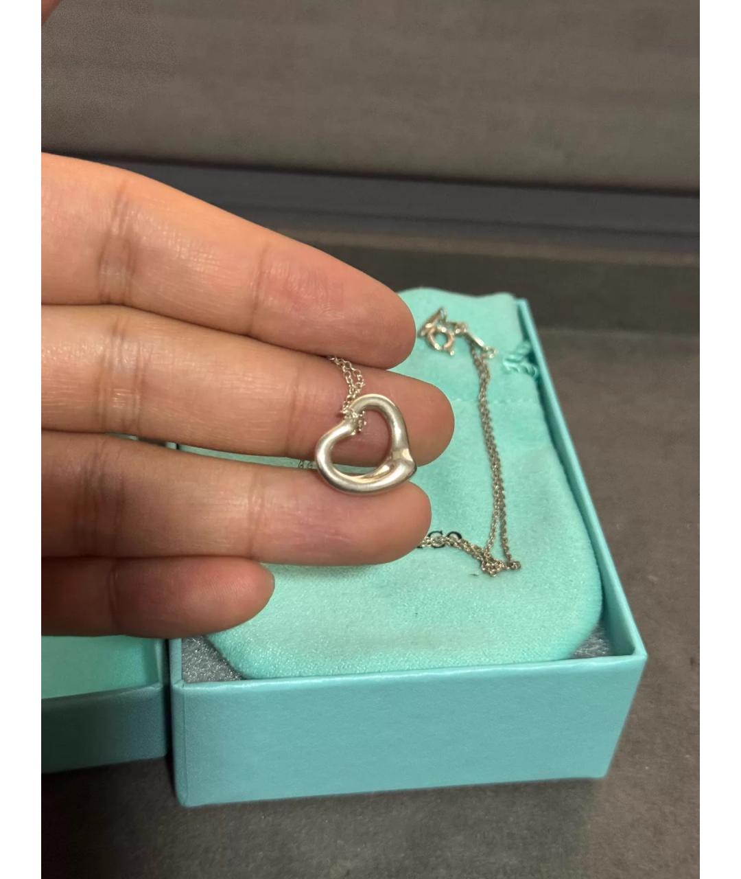 TIFFANY&CO Серебряный серебряный кулон, фото 4