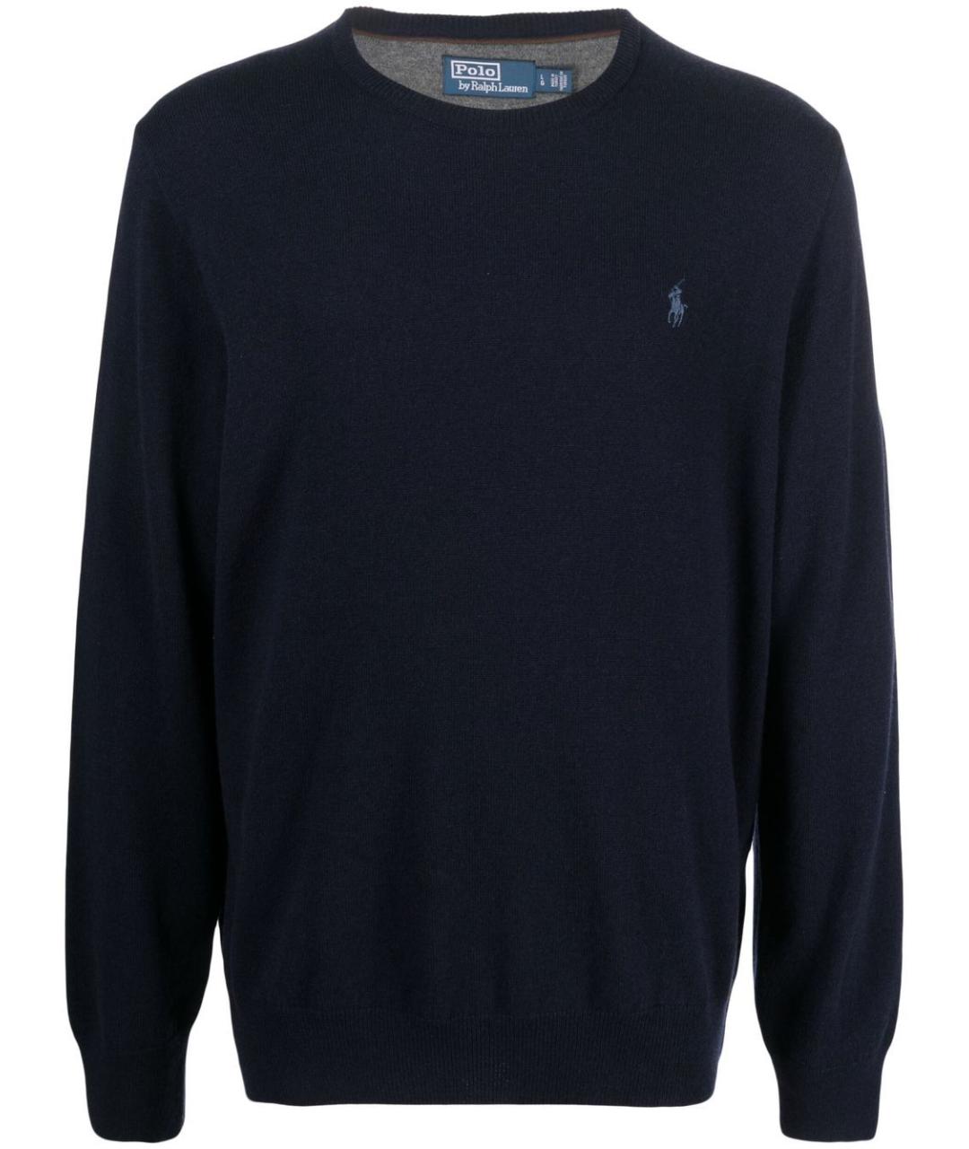 POLO RALPH LAUREN Темно-синий джемпер / свитер, фото 1