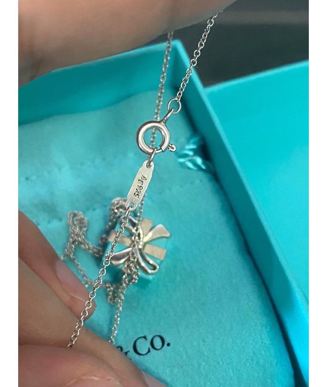 TIFFANY&CO Синий серебряный кулон, фото 8