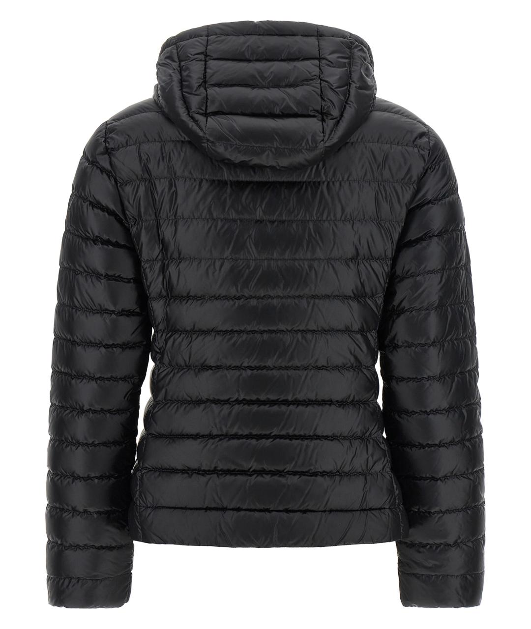MONCLER Черный полиамидовый пуховик, фото 2