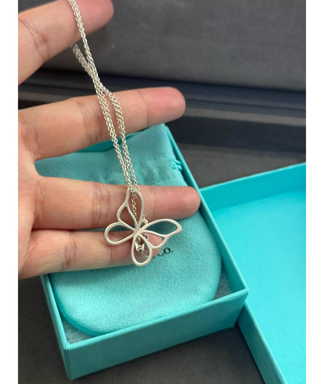 TIFFANY&CO Серебряный серебряный кулон, фото 2