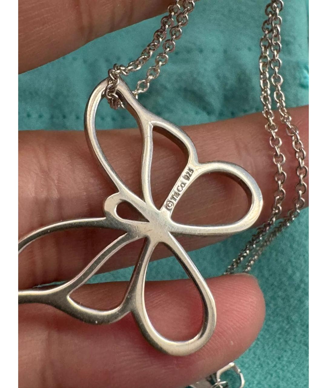 TIFFANY&CO Серебряный серебряный кулон, фото 4