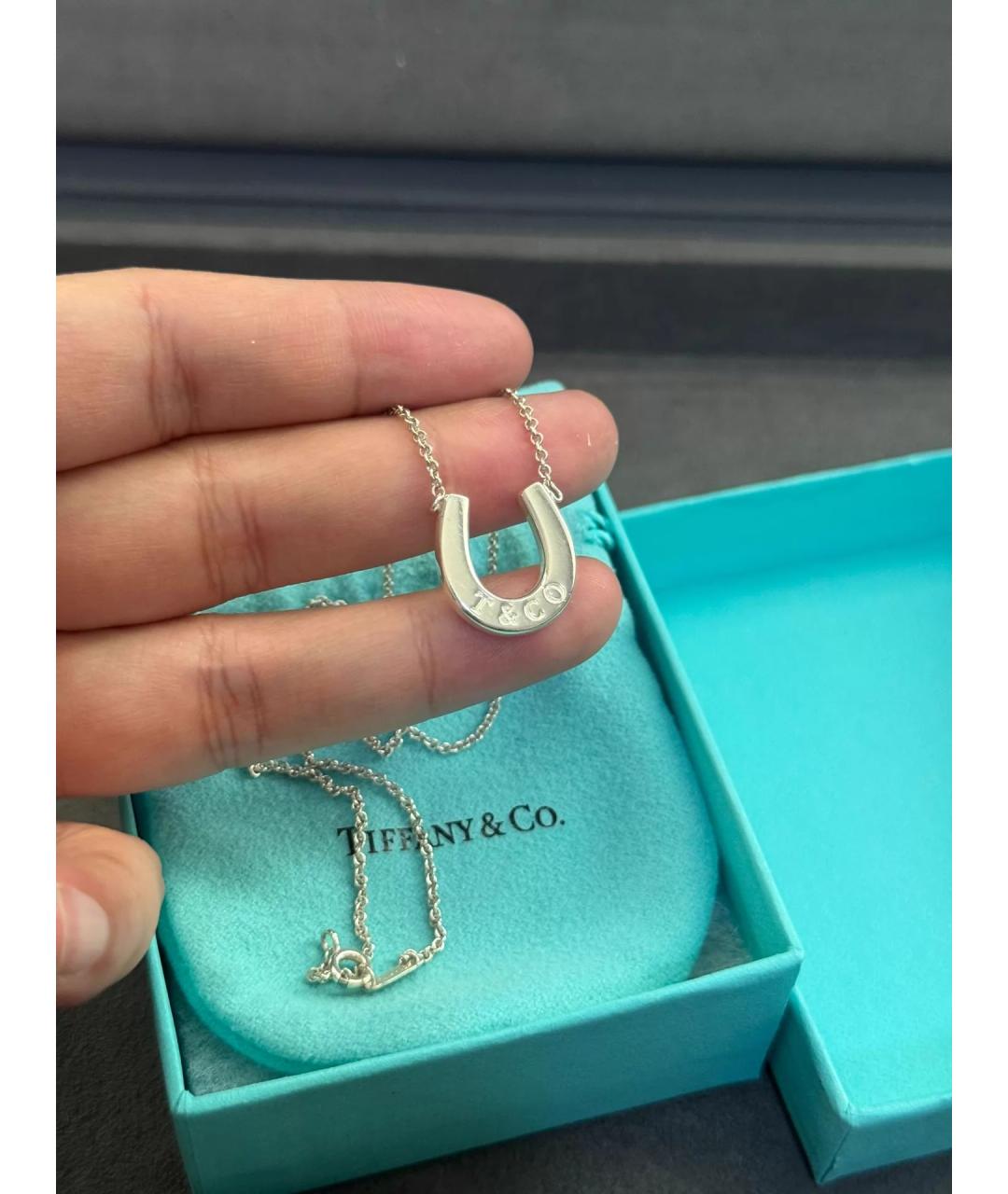 TIFFANY&CO Серебряный серебряный кулон, фото 3