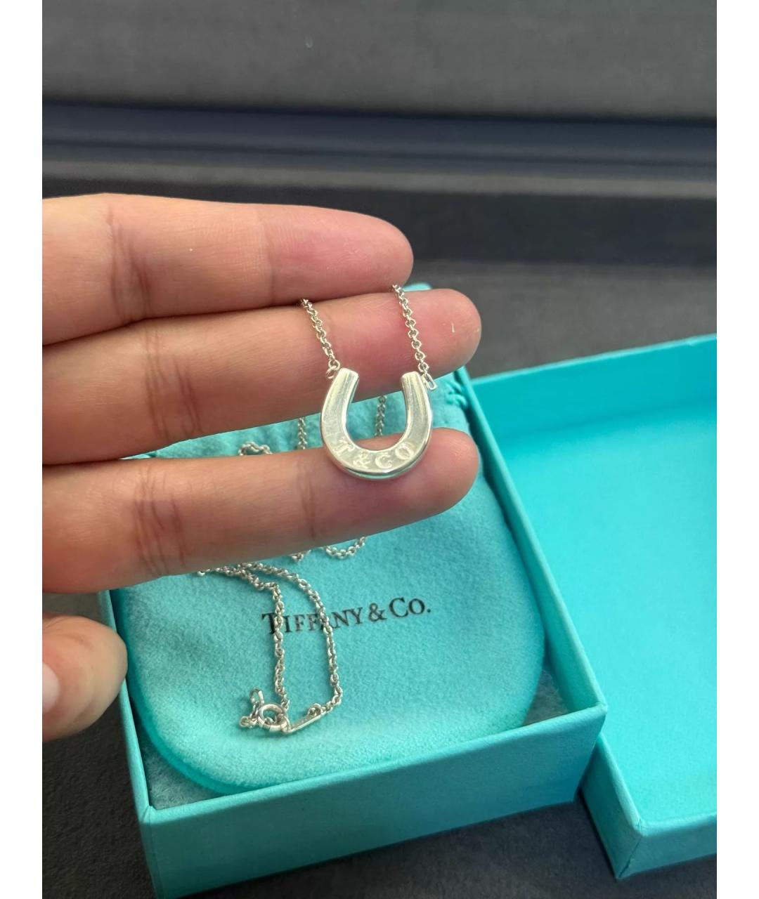 TIFFANY&CO Серебряный серебряный кулон, фото 4