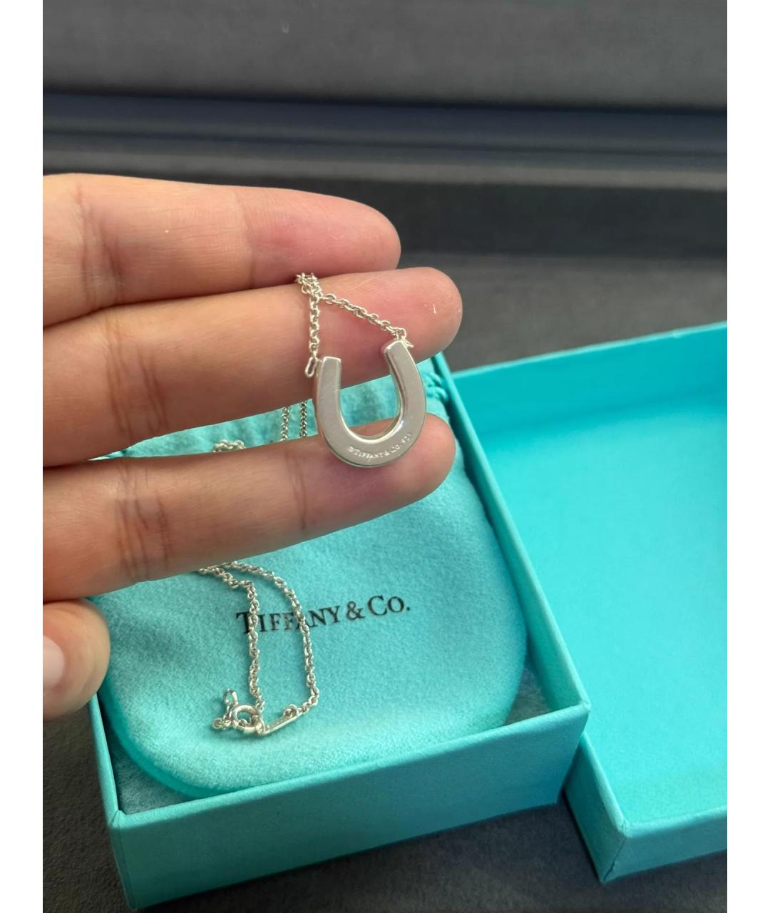 TIFFANY&CO Серебряный серебряный кулон, фото 7