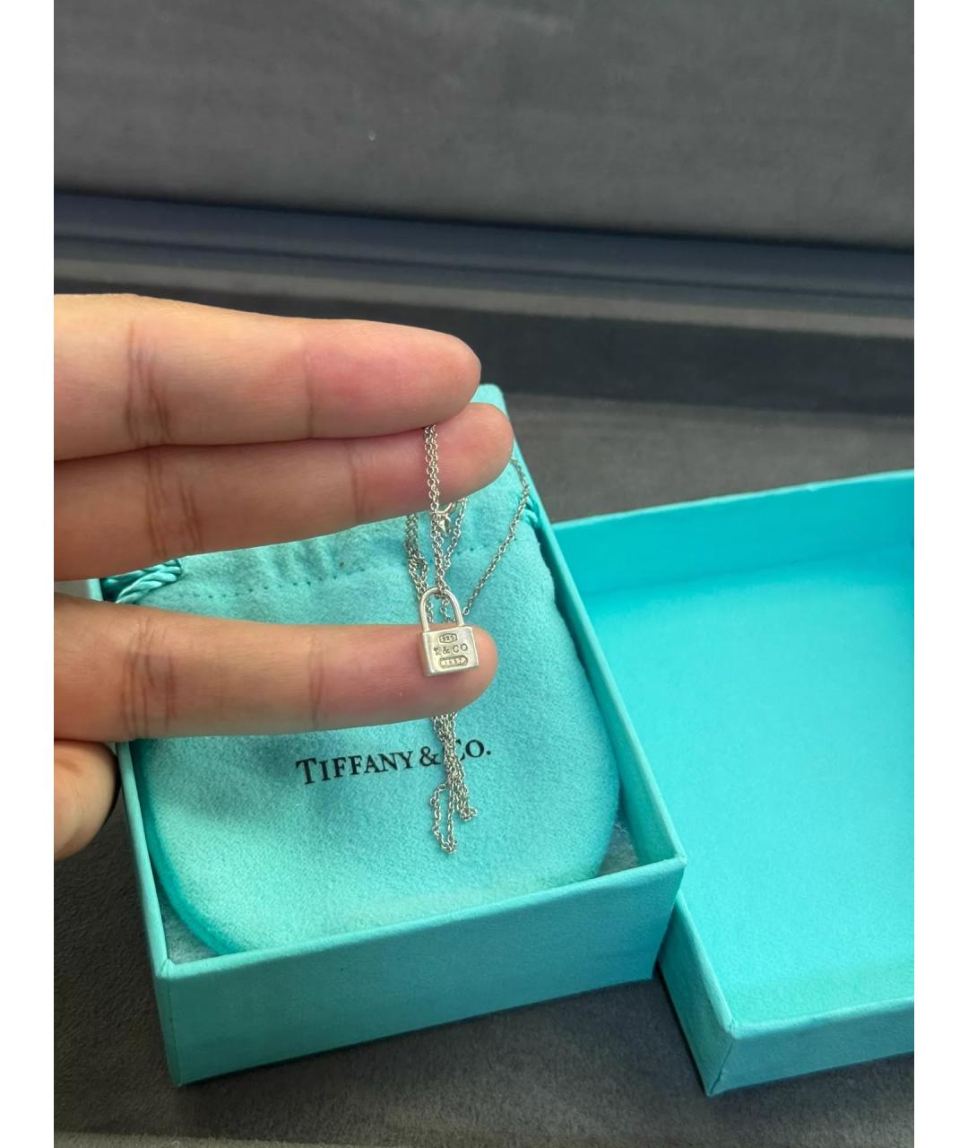 TIFFANY&CO Серебряный серебряный кулон, фото 3