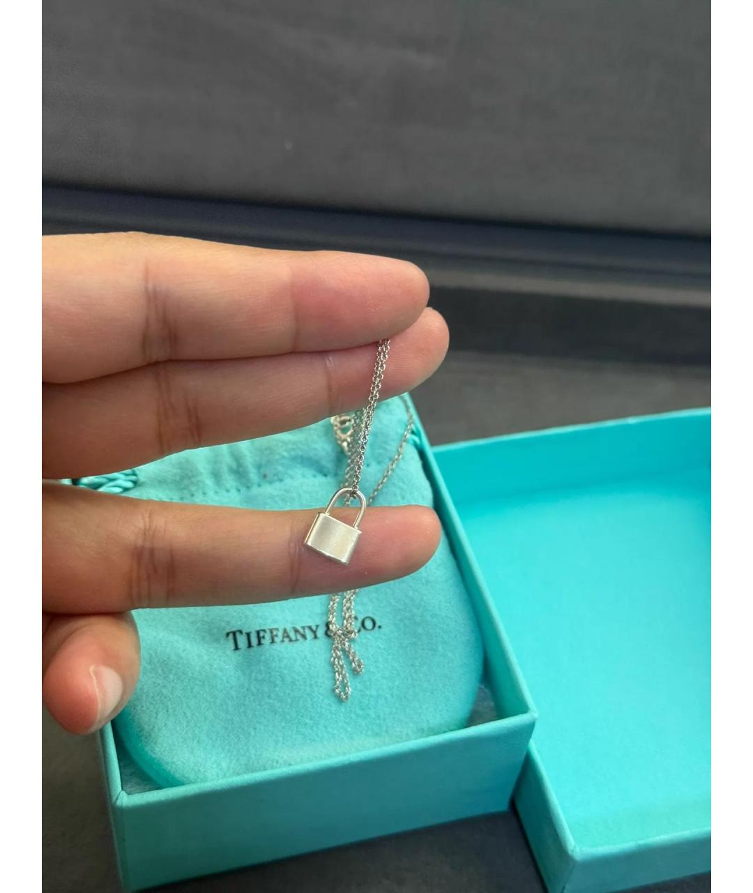 TIFFANY&CO Серебряный серебряный кулон, фото 4