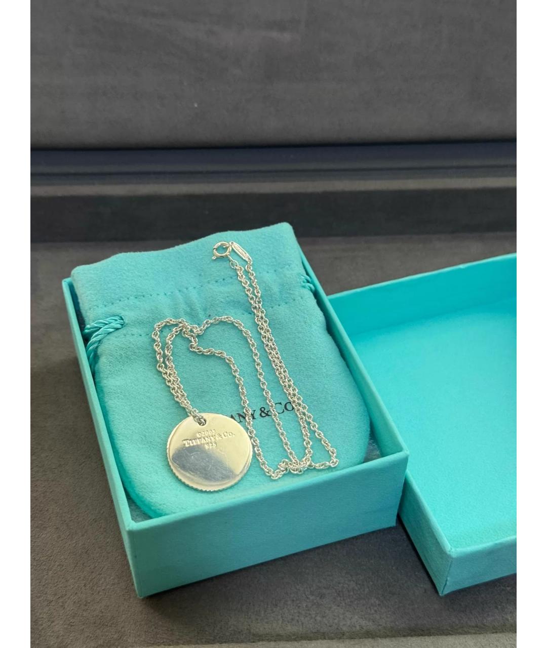 TIFFANY&CO Серебряный серебряный кулон, фото 7