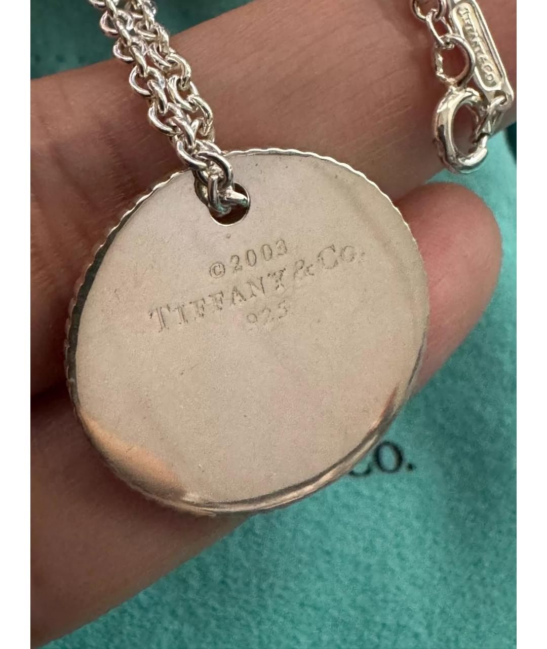 TIFFANY&CO Серебряный серебряный кулон, фото 5