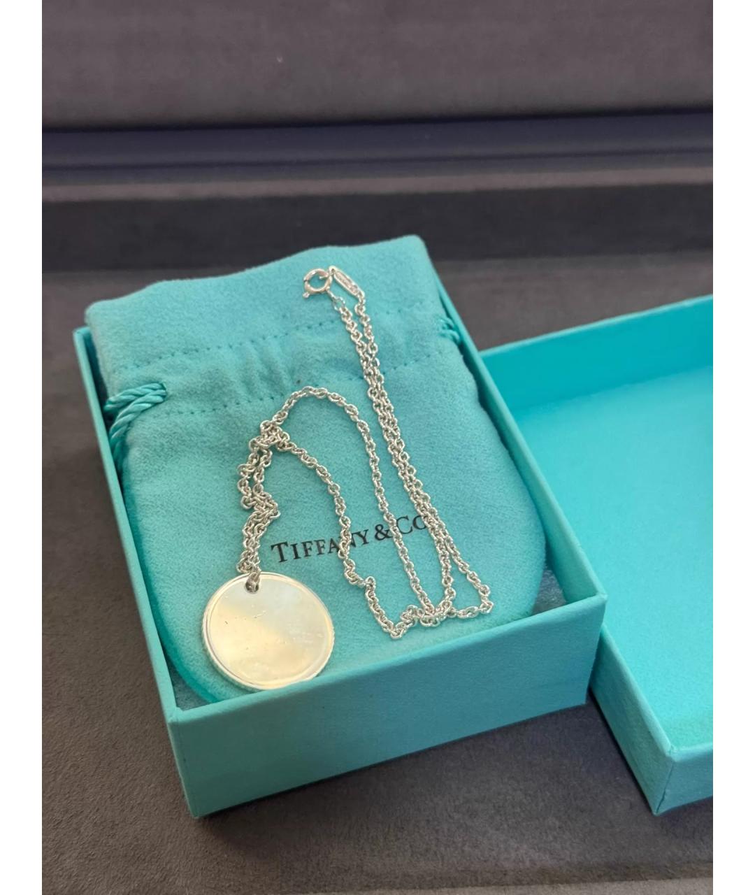 TIFFANY&CO Серебряный серебряный кулон, фото 2
