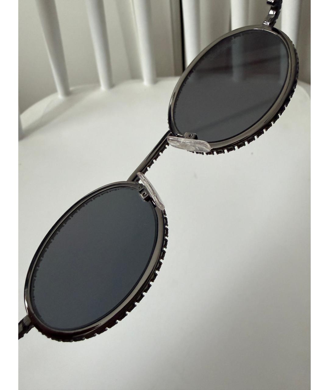 SWAROVSKI Фиолетовые солнцезащитные очки, фото 5