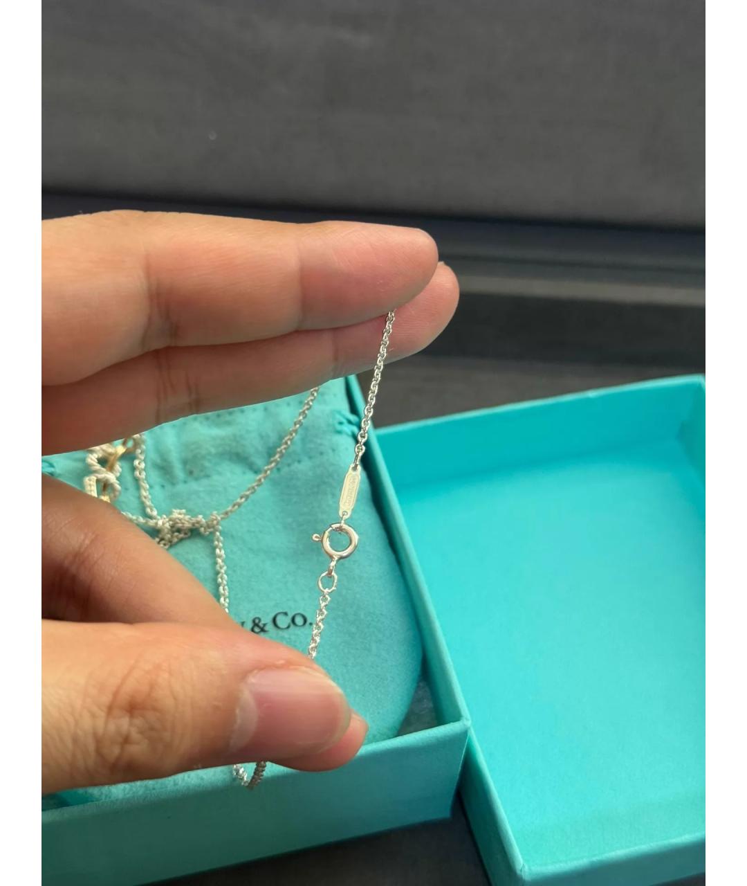 TIFFANY&CO Серебряная серебряная подвеска, фото 6