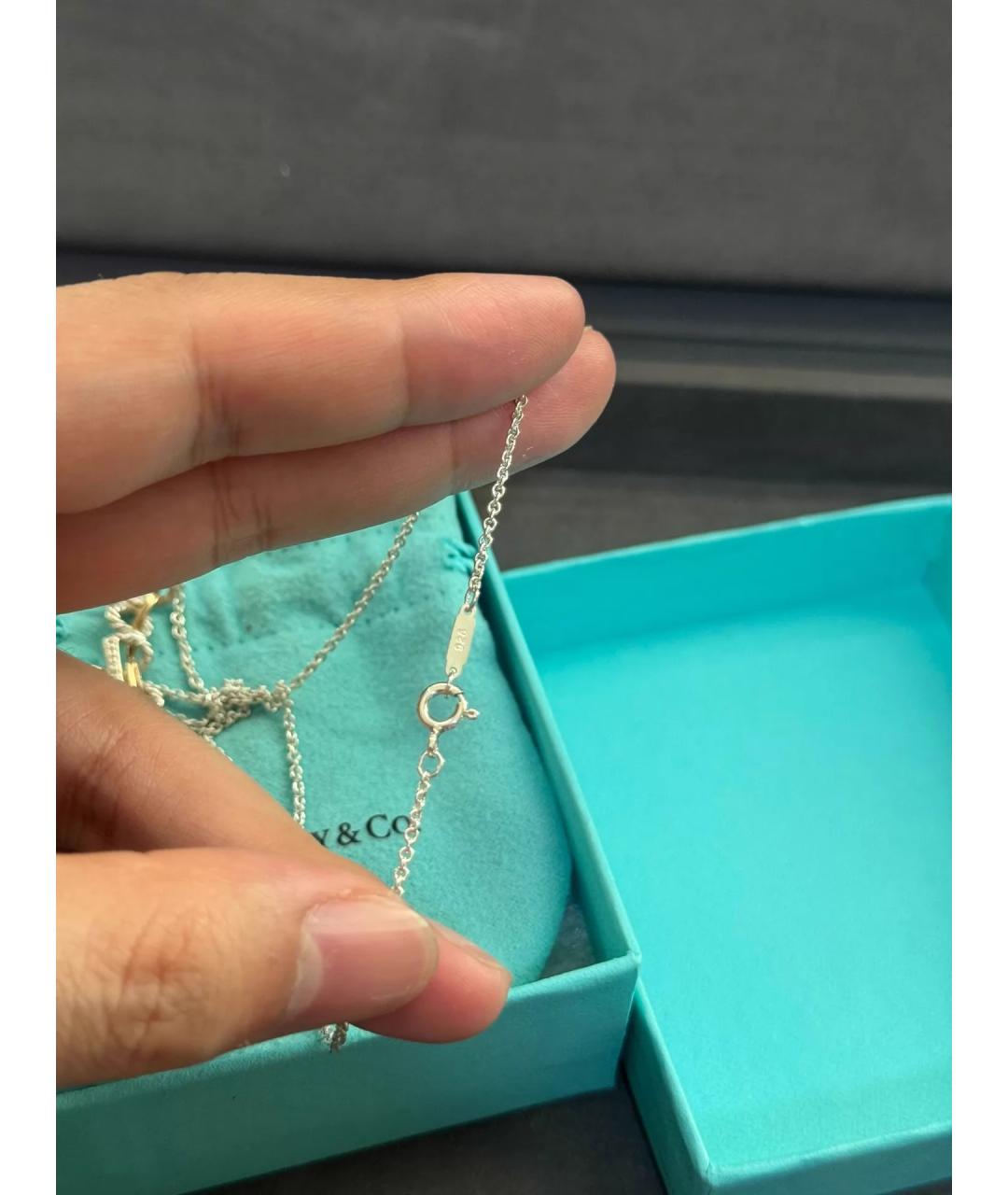 TIFFANY&CO Серебряная серебряная подвеска, фото 7