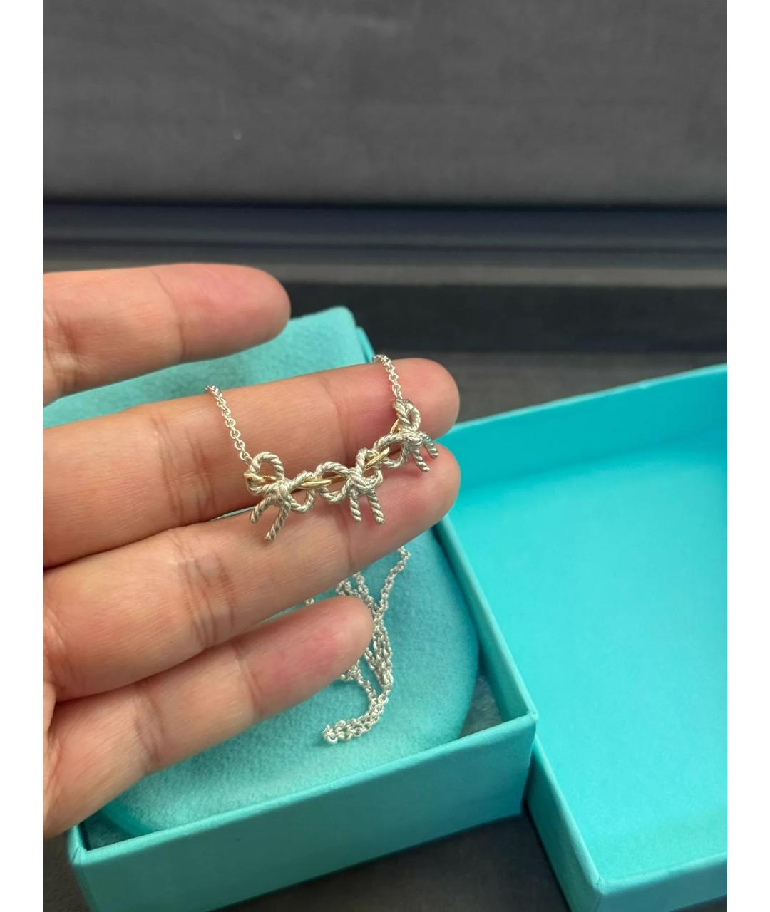 TIFFANY&CO Серебряная серебряная подвеска, фото 4