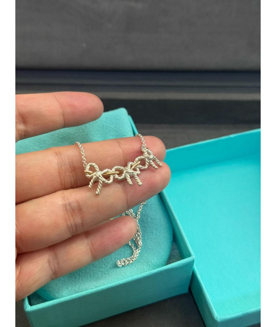 TIFFANY&CO Серебряная серебряная подвеска, фото 3