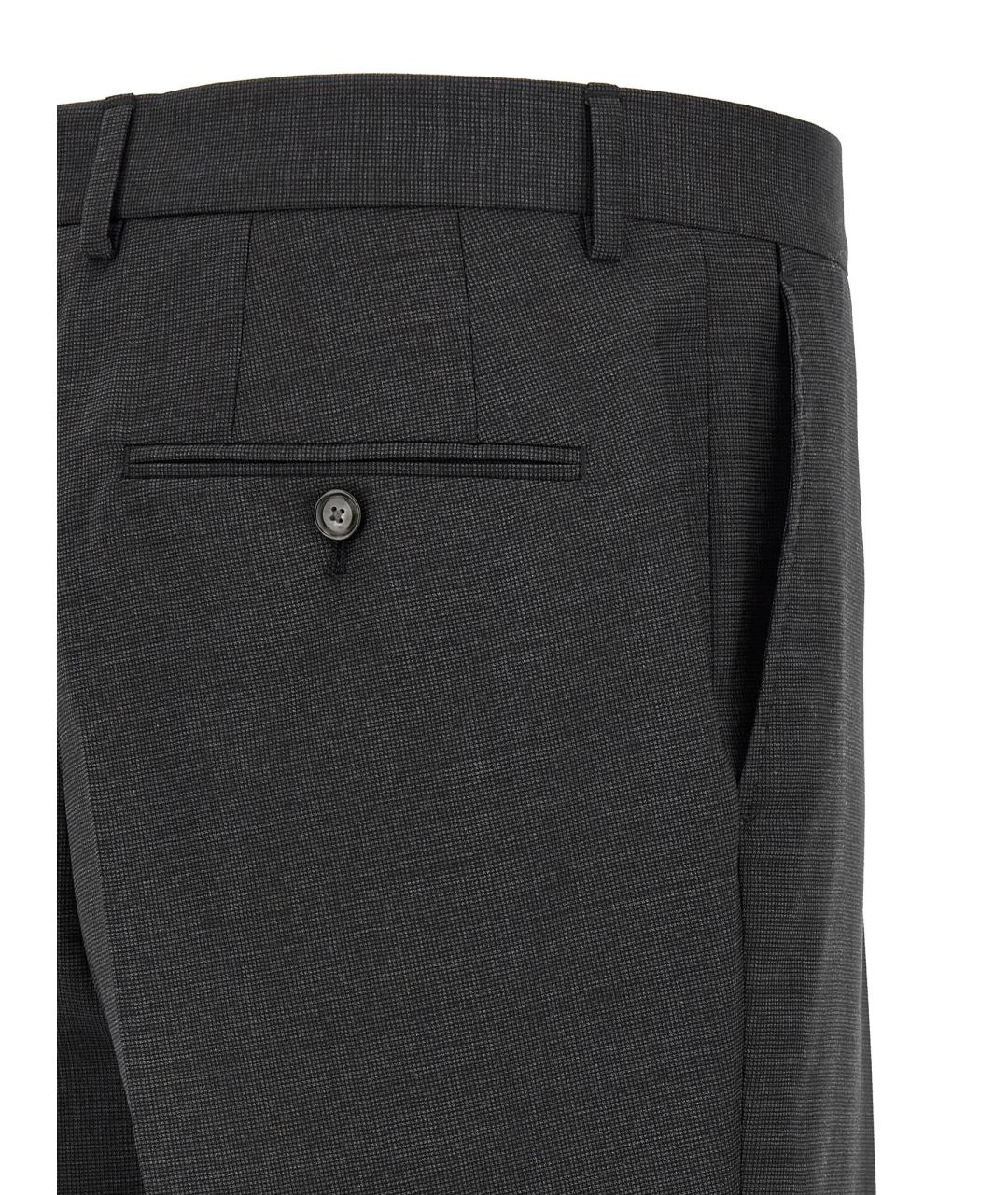 HUGO BOSS Серый классический костюм, фото 6
