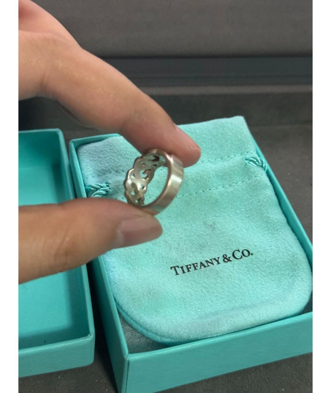 TIFFANY&CO Серебряное серебряное кольцо, фото 4