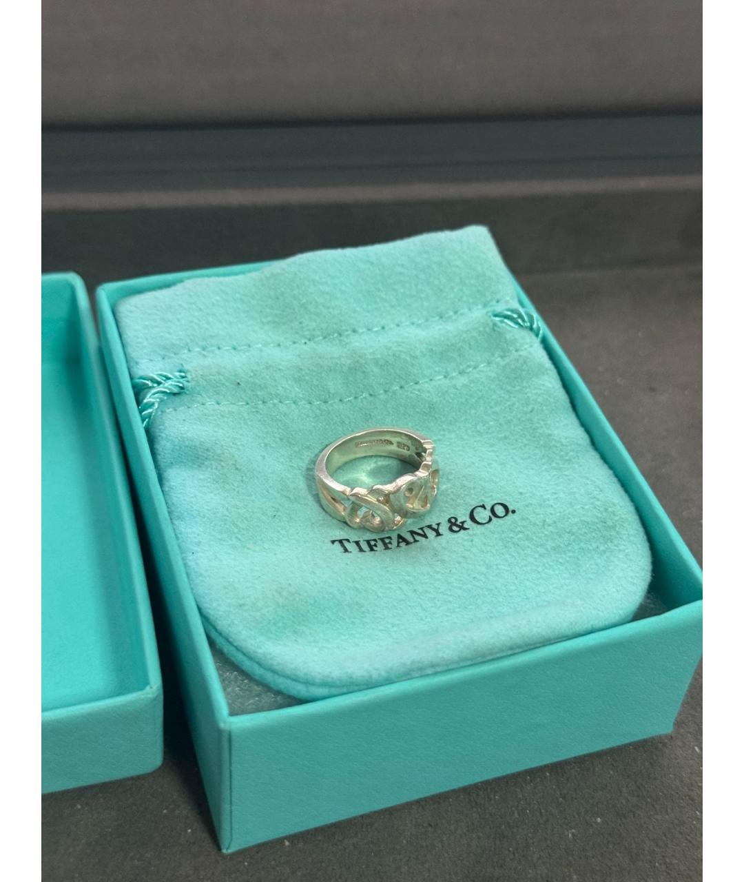 TIFFANY&CO Серебряное серебряное кольцо, фото 8