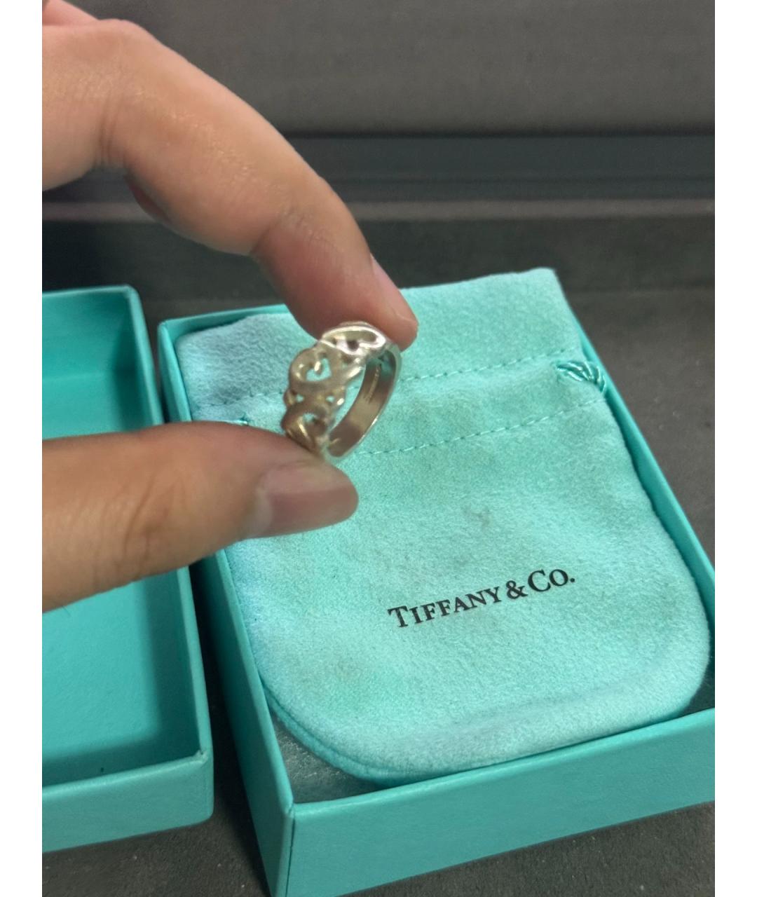 TIFFANY&CO Серебряное серебряное кольцо, фото 3
