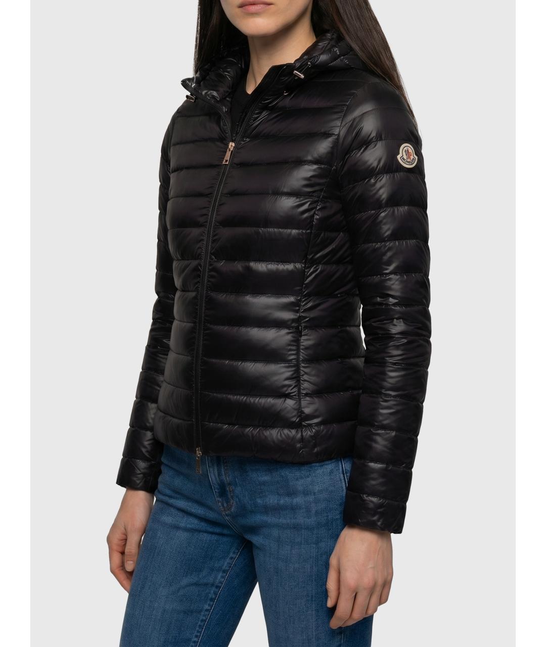 MONCLER Черная полиамидовая куртка, фото 3