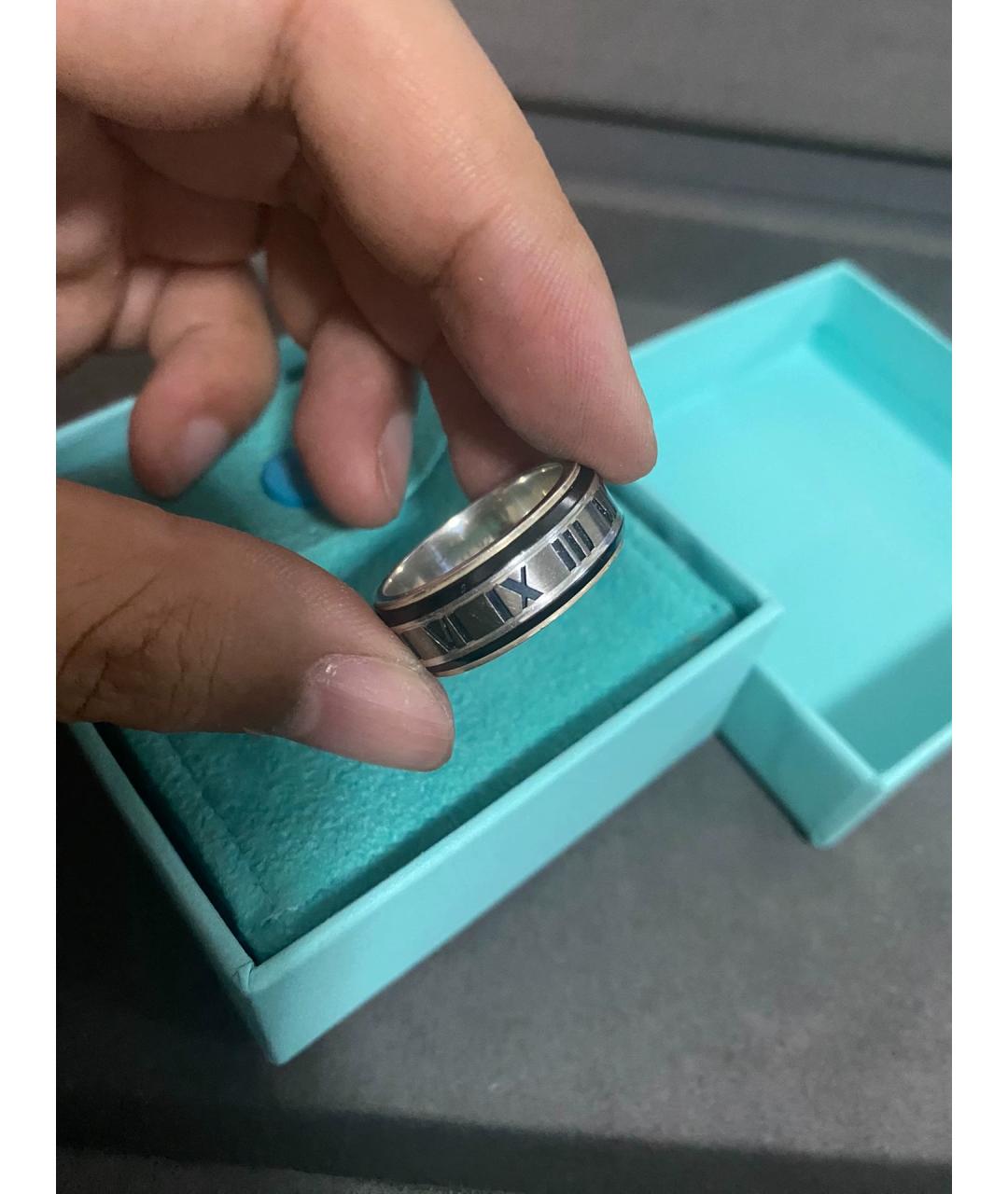 TIFFANY&CO Серебряное серебряное кольцо, фото 8