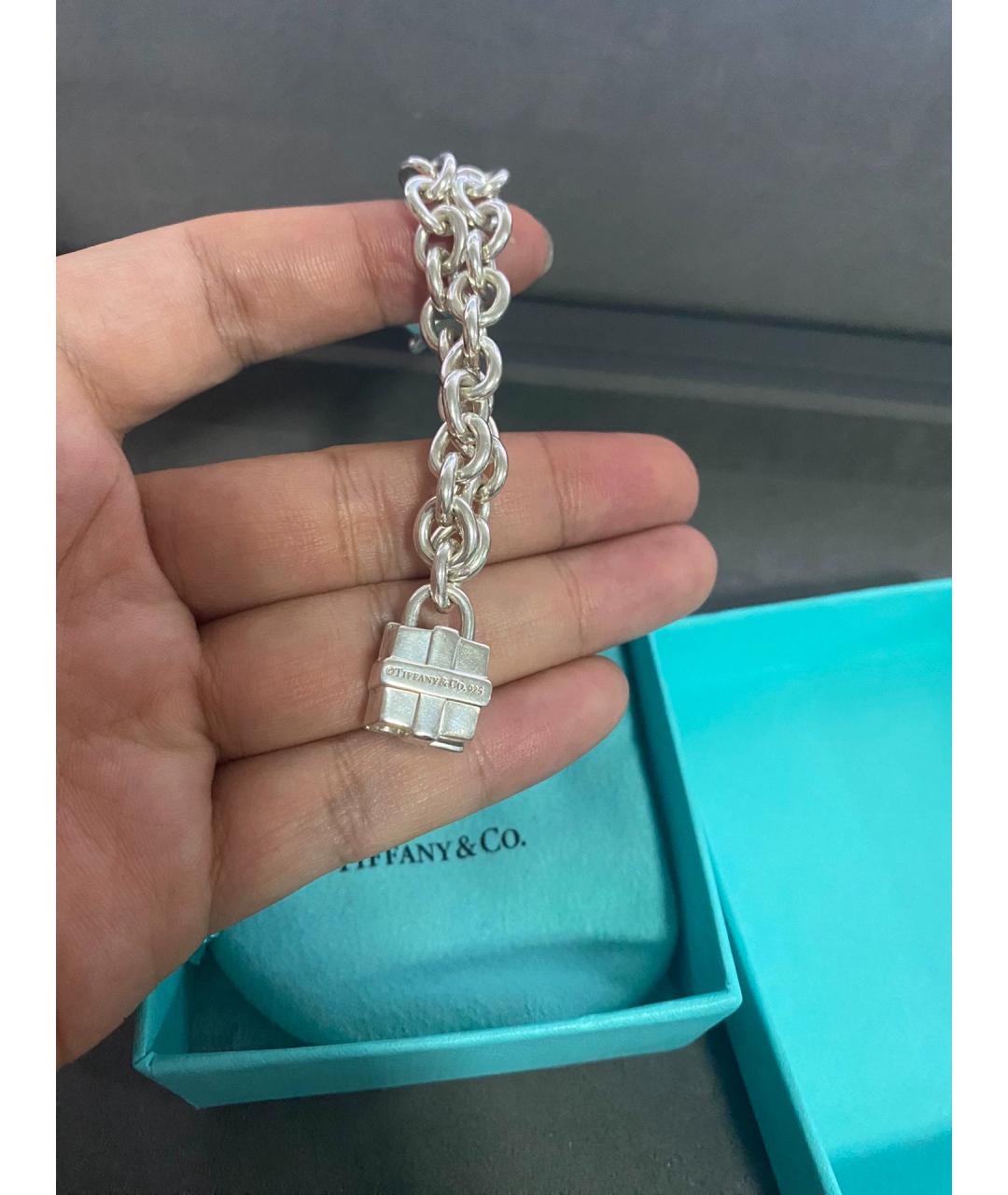 TIFFANY&CO Серебряный серебряный браслет, фото 6