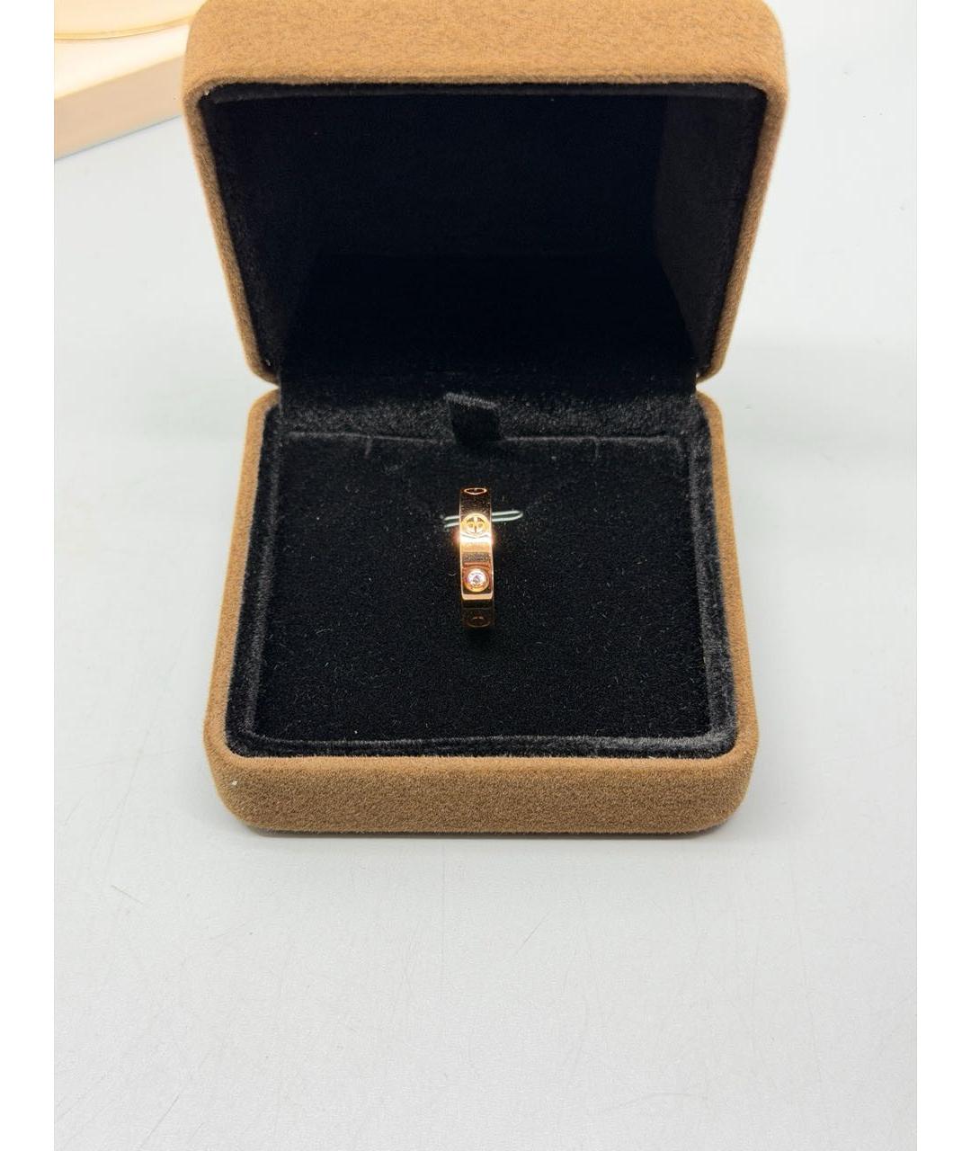 CARTIER Золотое кольцо из розового золота, фото 2