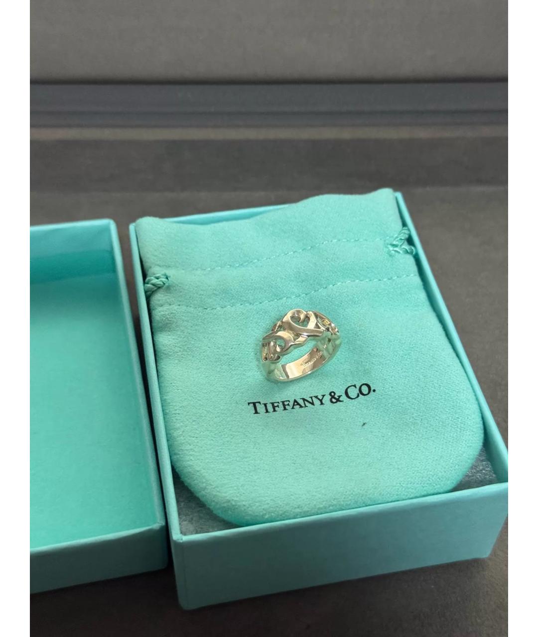 TIFFANY&CO Серебряное серебряное кольцо, фото 9