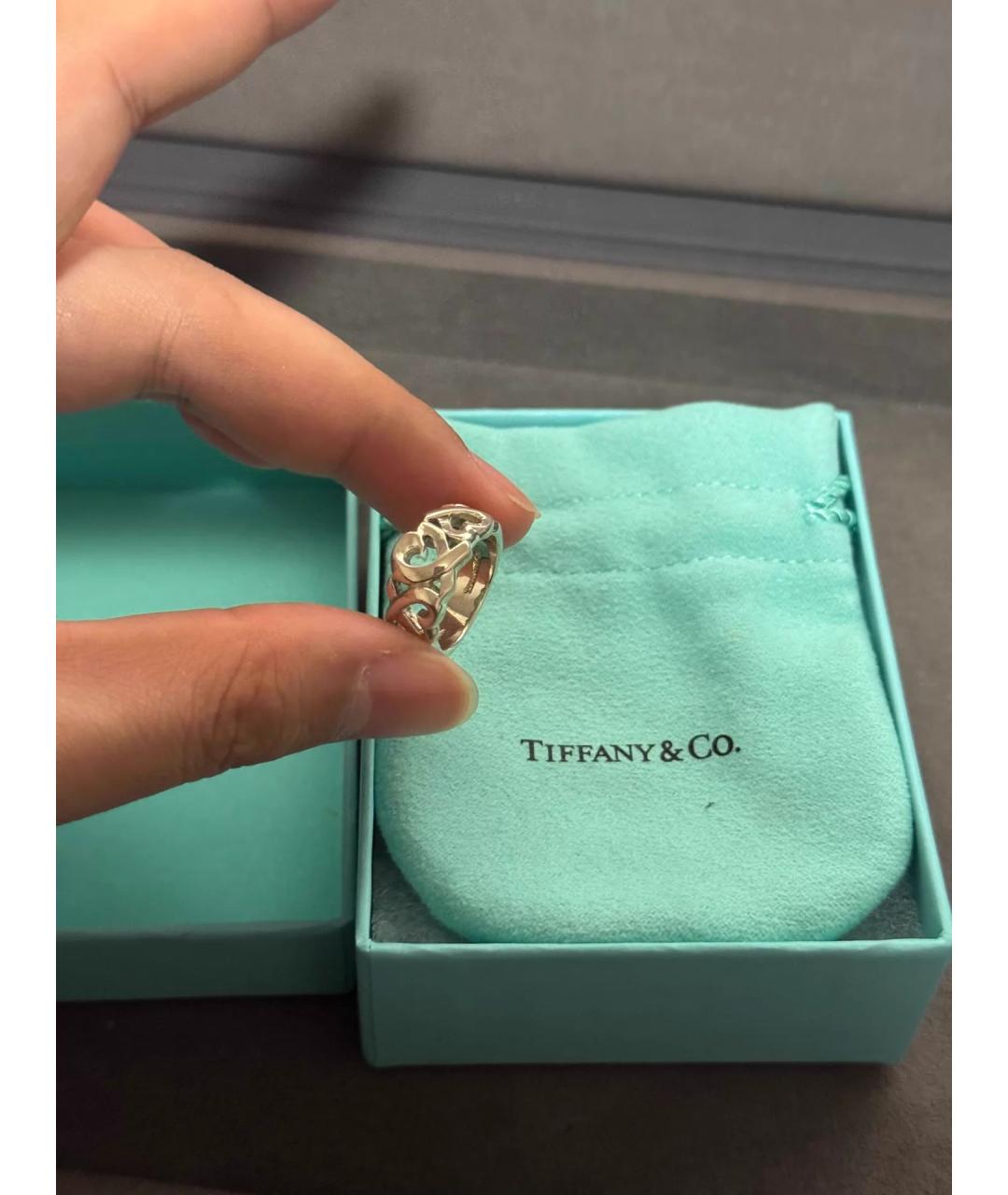 TIFFANY&CO Серебряное серебряное кольцо, фото 4