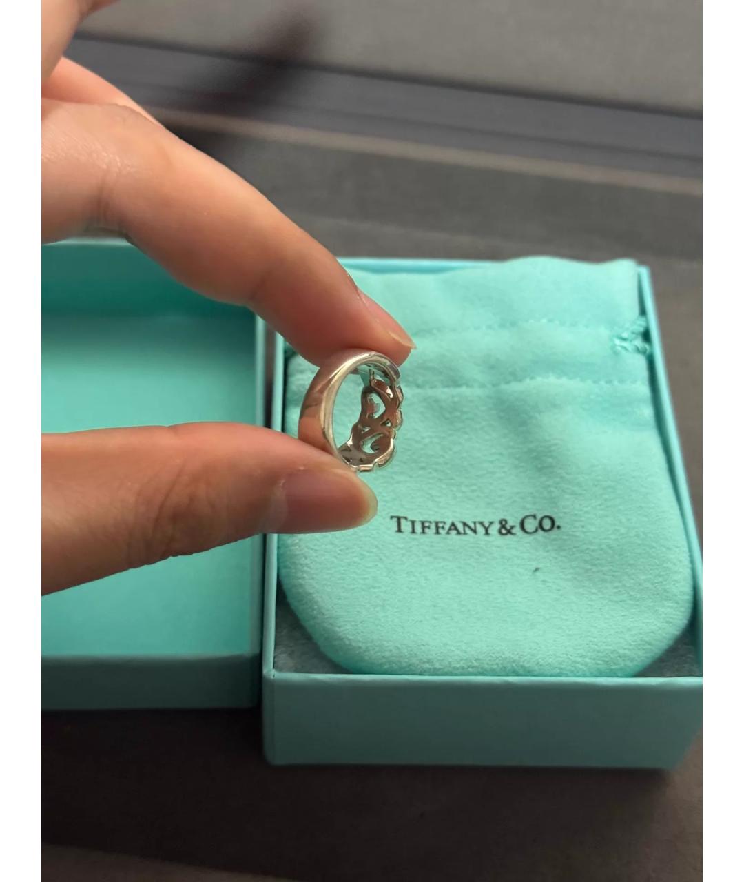 TIFFANY&CO Серебряное серебряное кольцо, фото 6