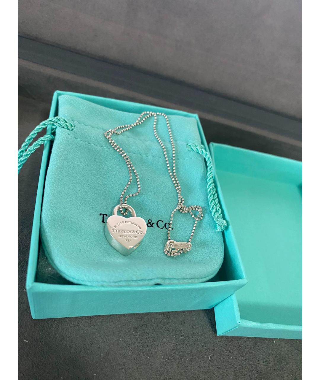 TIFFANY&CO Серебряный серебряный кулон, фото 8