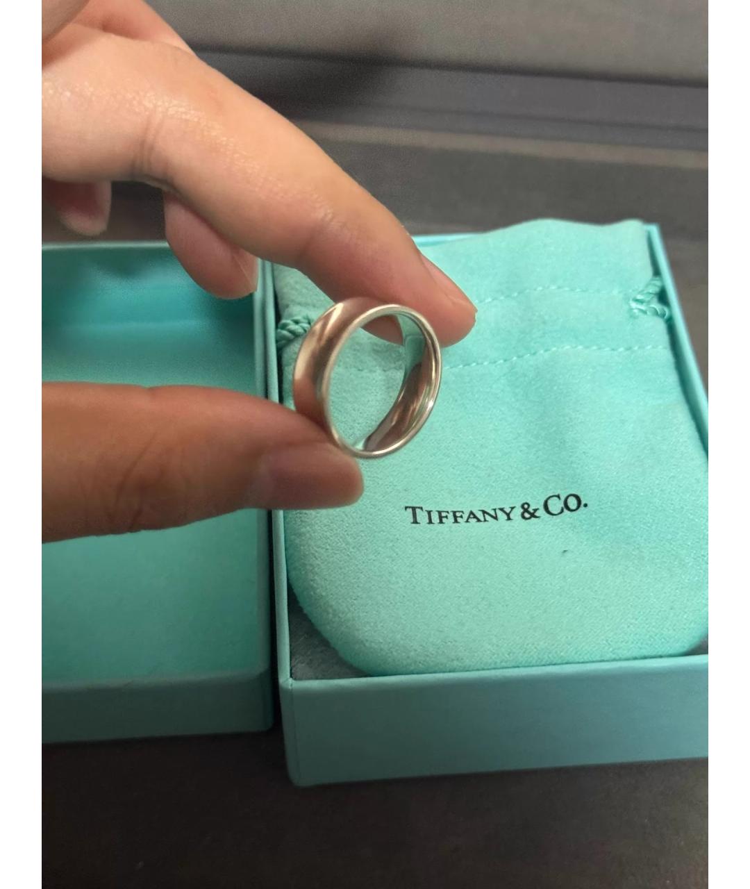TIFFANY&CO Серебряное серебряное кольцо, фото 6