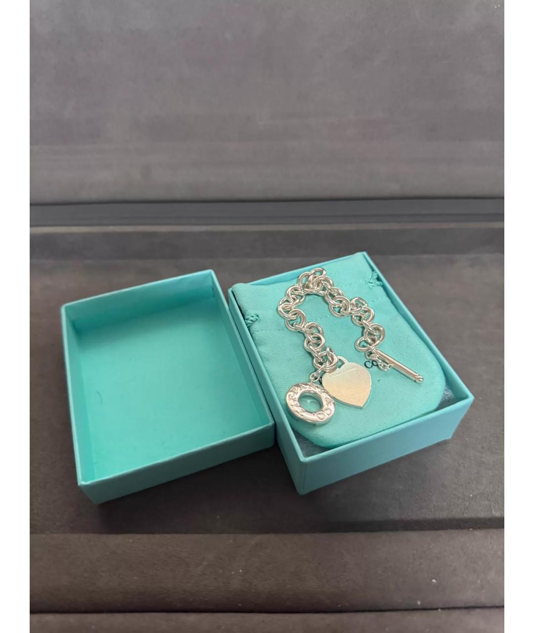 TIFFANY&CO Серебряный серебряный браслет, фото 2