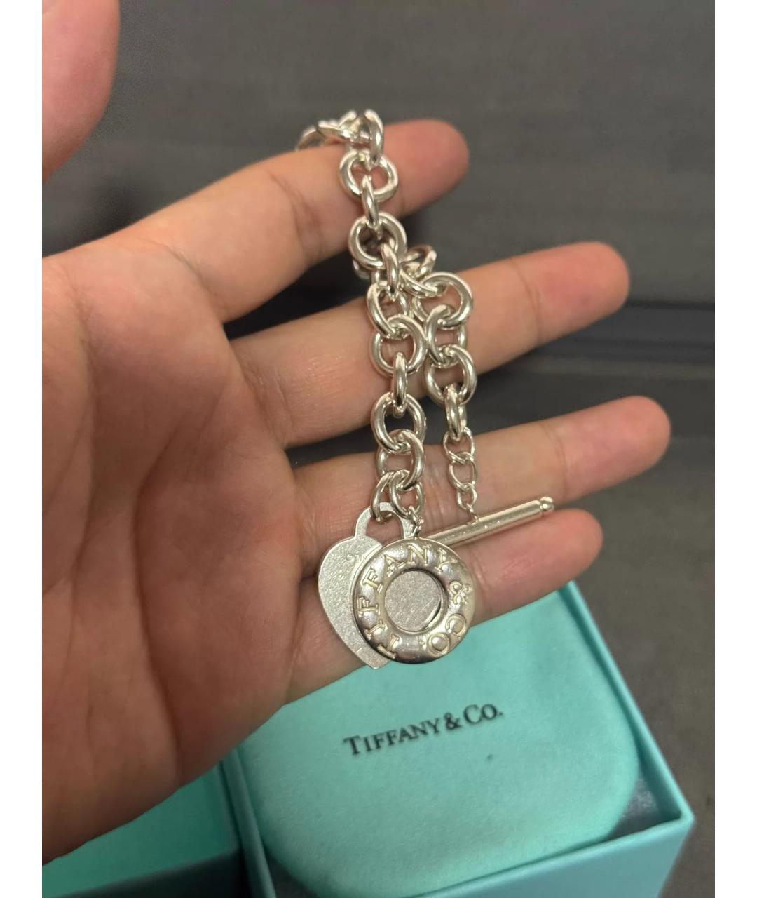 TIFFANY&CO Серебряный серебряный браслет, фото 3