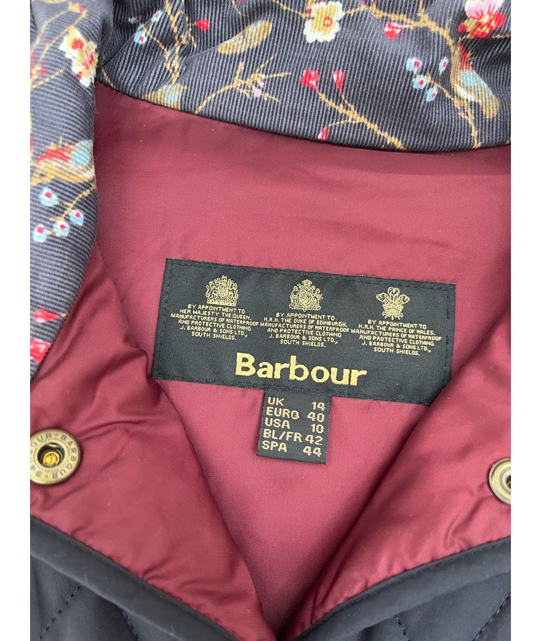 BARBOUR Темно-синий жилет, фото 7
