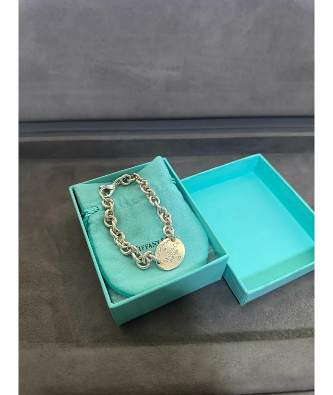TIFFANY&CO Серебряный серебряный браслет, фото 2