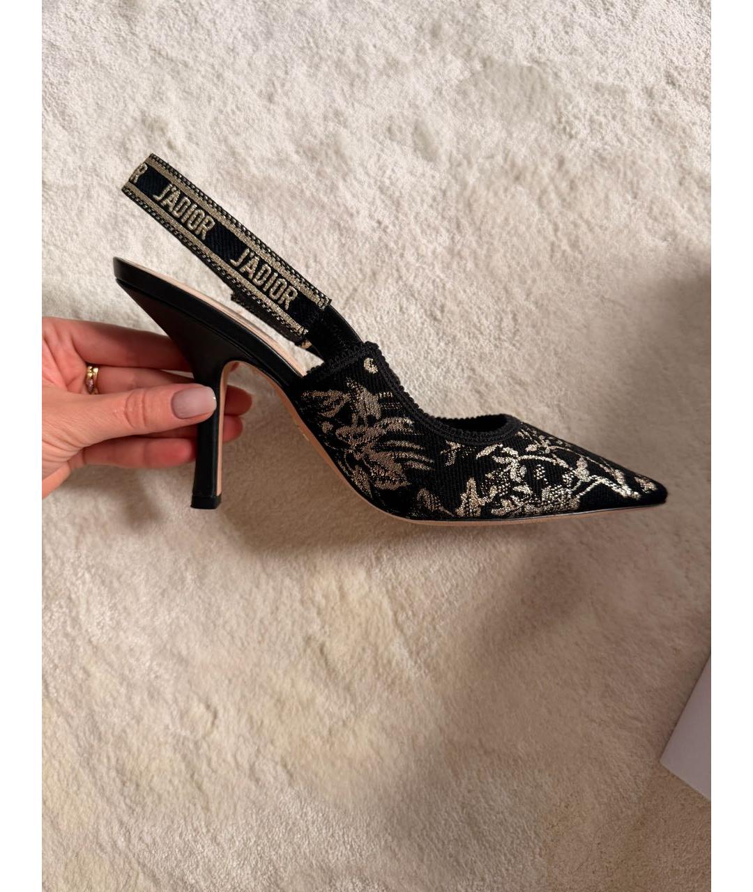 CHRISTIAN DIOR Текстильные туфли, фото 8