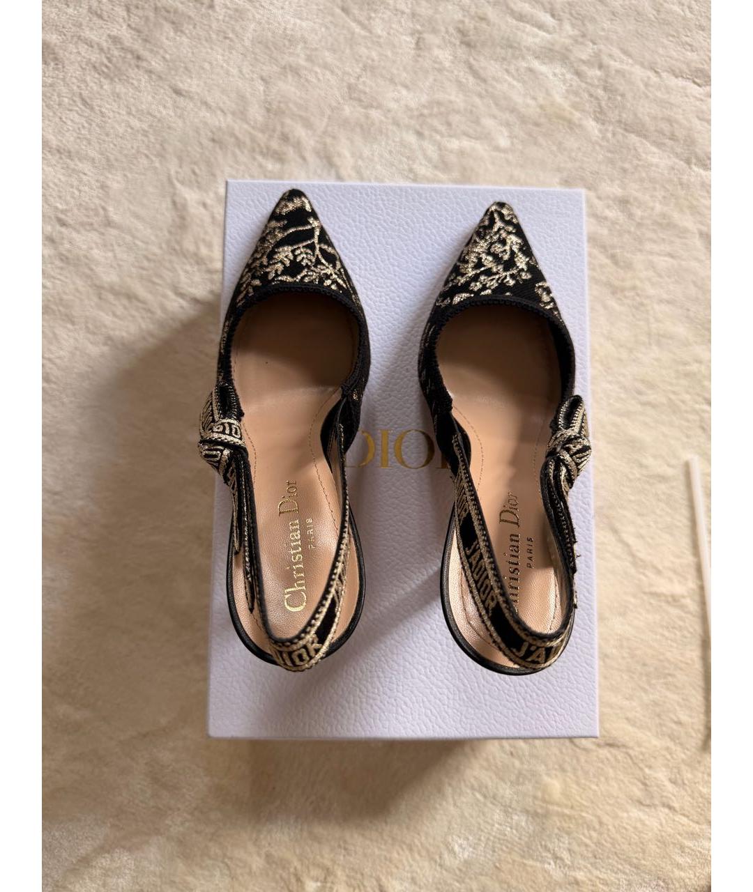 CHRISTIAN DIOR Текстильные туфли, фото 3
