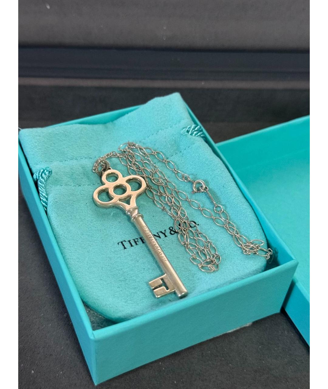 TIFFANY&CO Серебряный серебряный кулон, фото 5