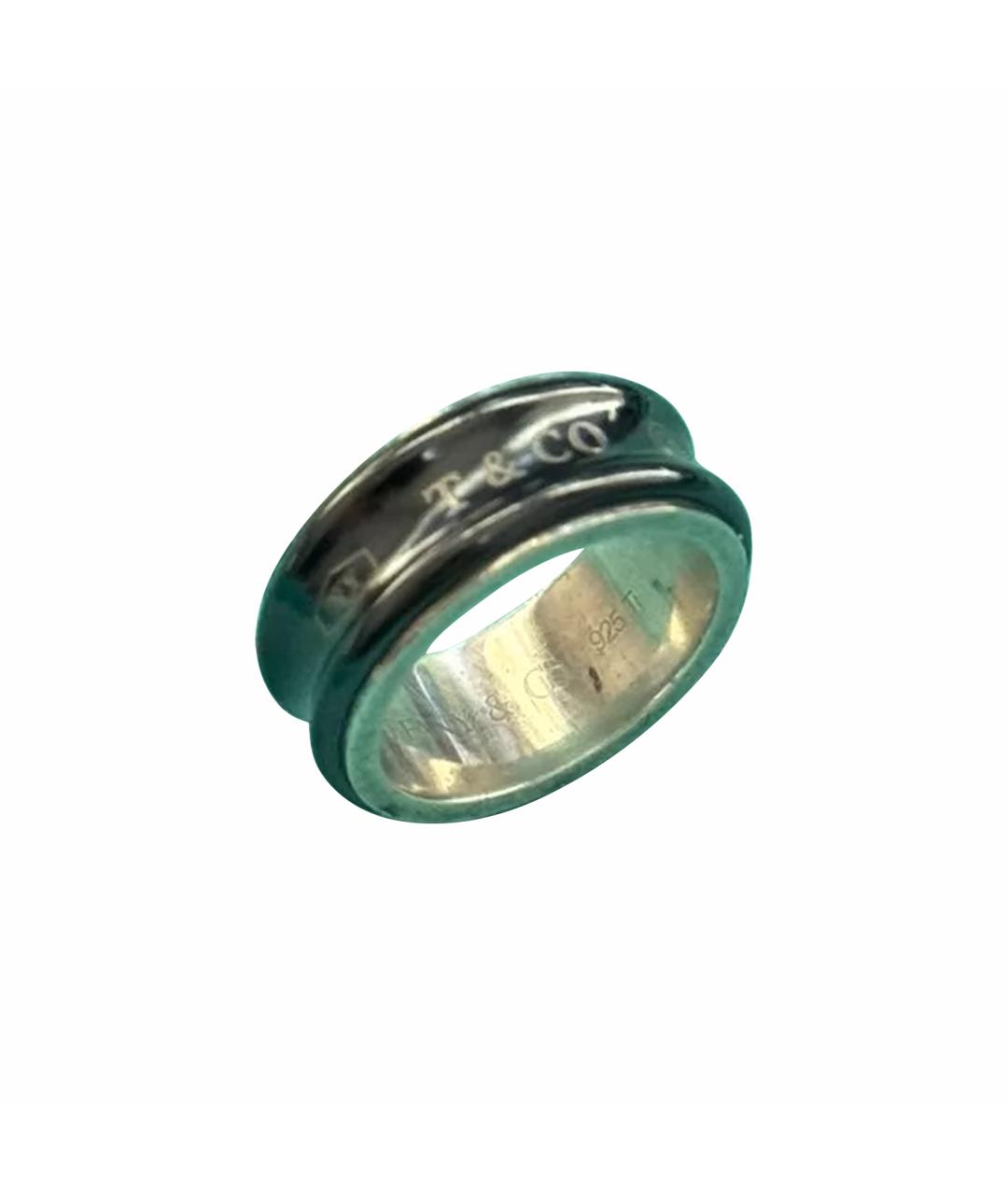 TIFFANY&CO Черное металлическое кольцо, фото 1