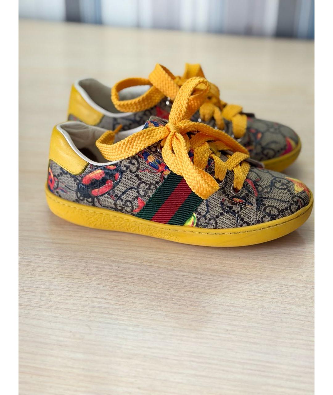 GUCCI KIDS Мульти кеды, фото 4