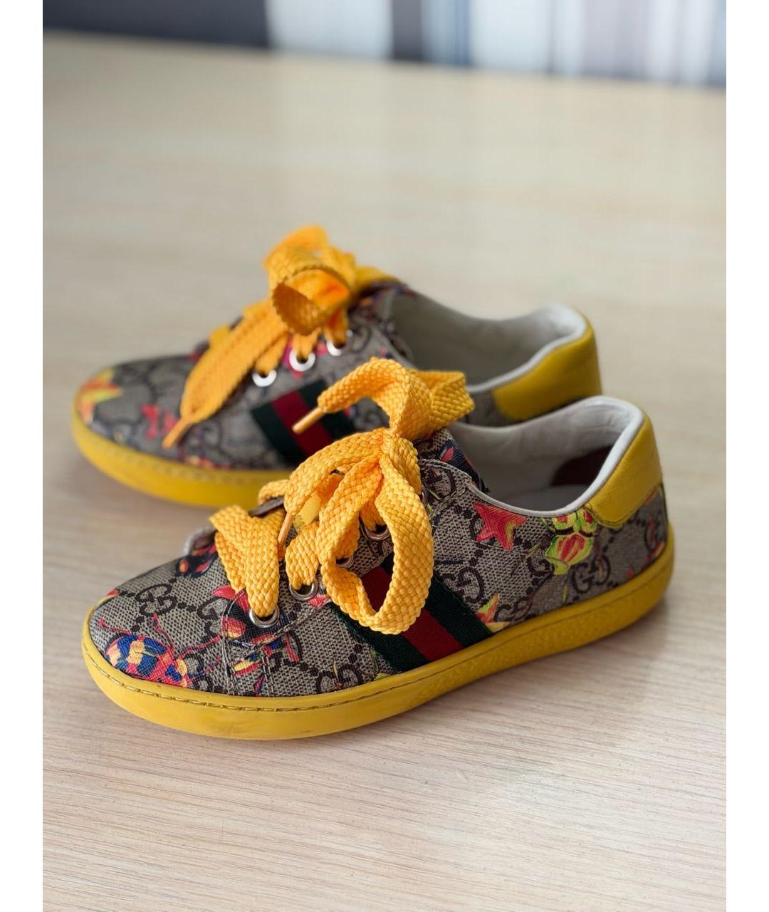 GUCCI KIDS Мульти кеды, фото 6