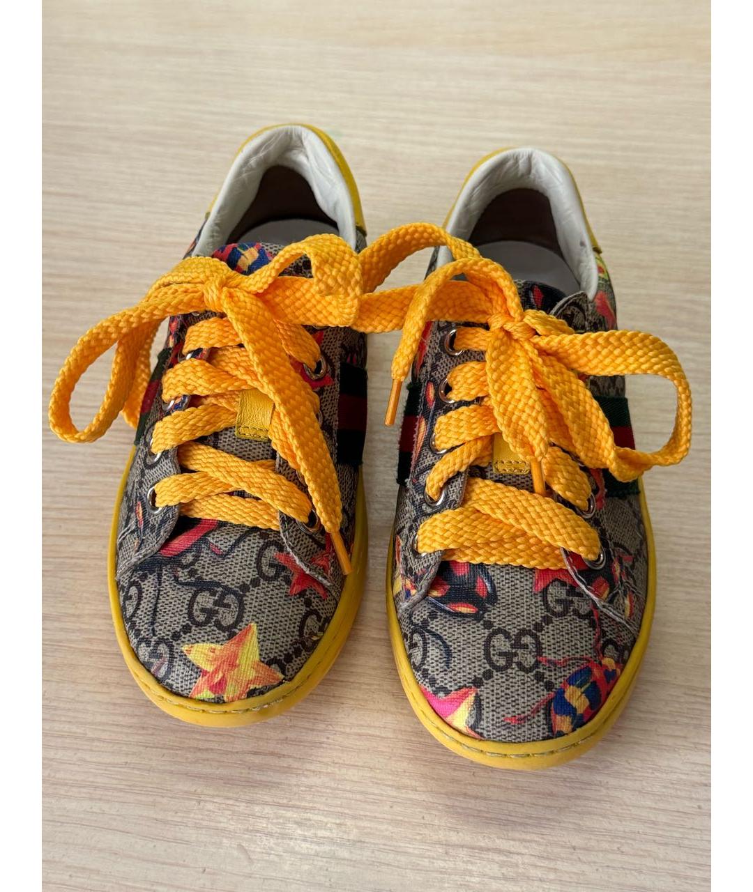 GUCCI KIDS Мульти кеды, фото 3