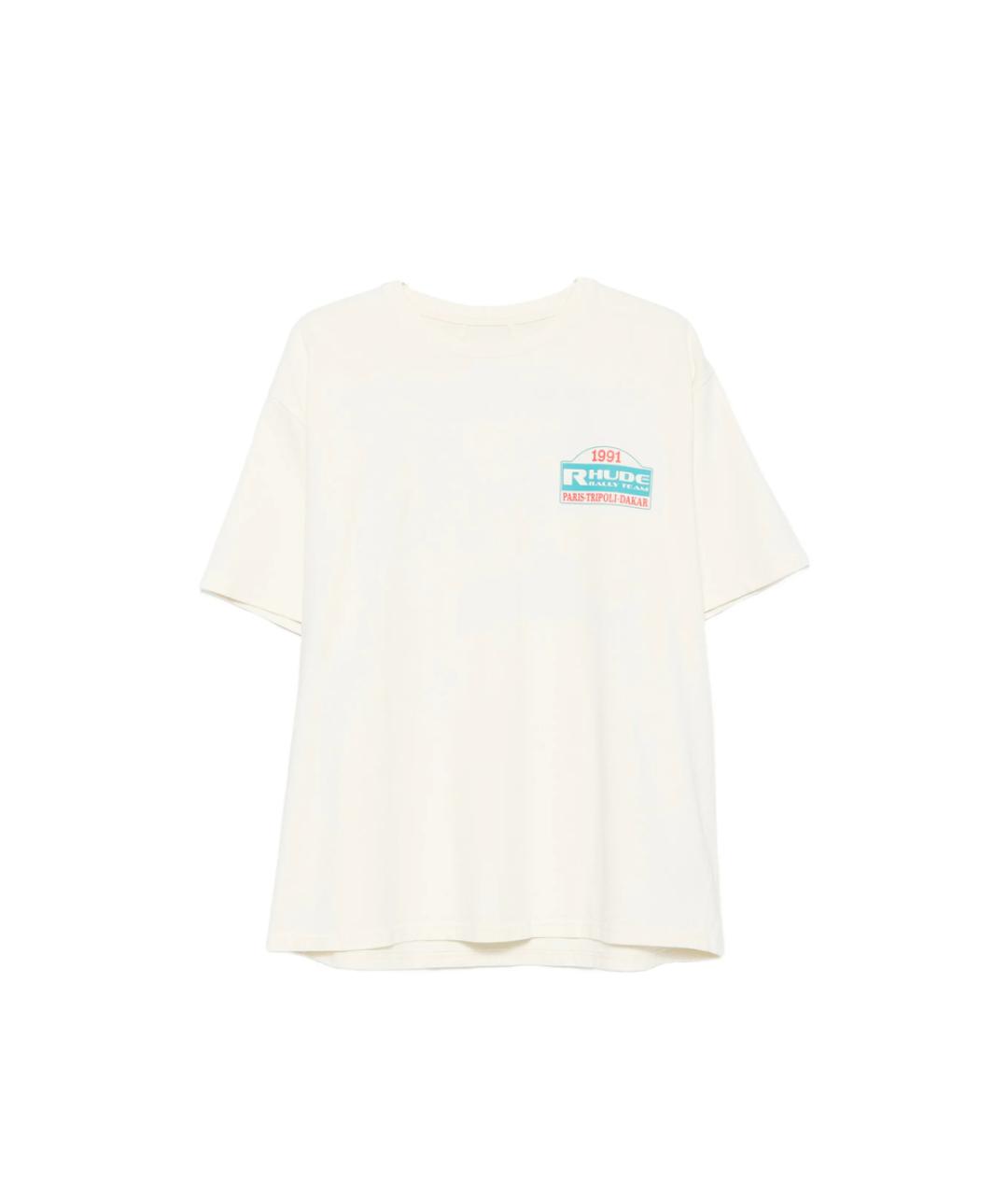 RHUDE Хлопковая футболка, фото 1