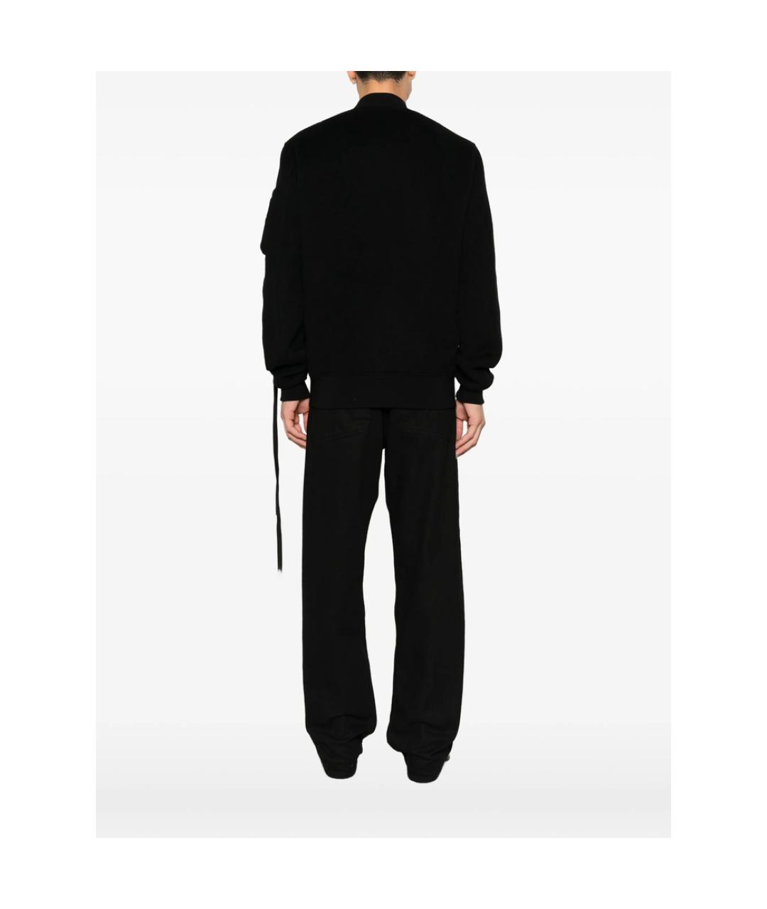 ANN DEMEULEMEESTER Черная хлопковая куртка, фото 4