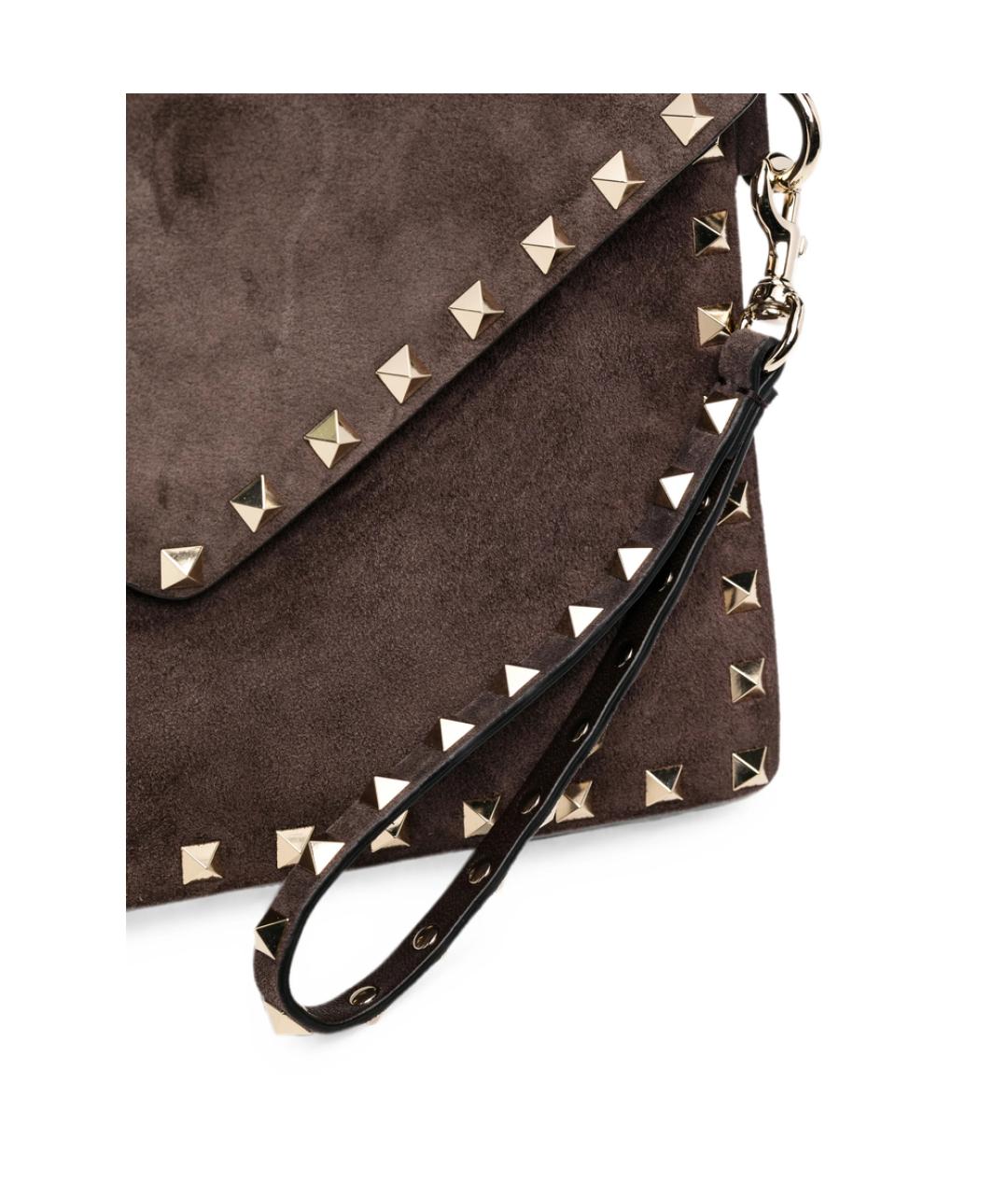 VALENTINO Коричневая сумка тоут, фото 5