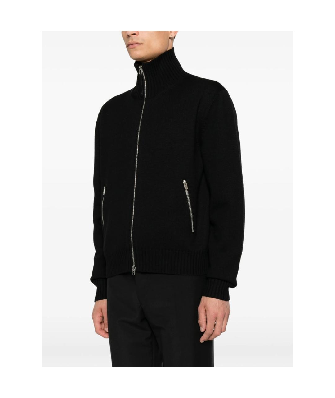 TOM FORD Черный шерстяной кардиган, фото 3